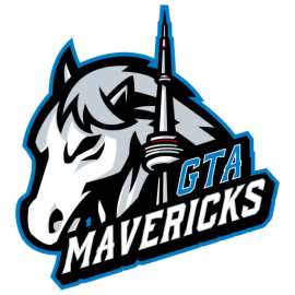 GTA Mavericks Basketball logo